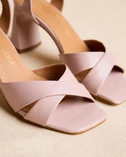 Polin et moi Sandalias*Sandalia Tacón Ilia MAQUILLAJE