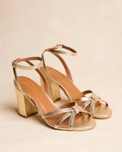 Polin et moi Sandalias*Sandalia Tiras Clio Oro