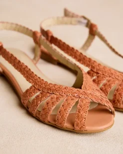 Polin et moi Sandalias*Sandalia Trenzada Aniala NARANJA