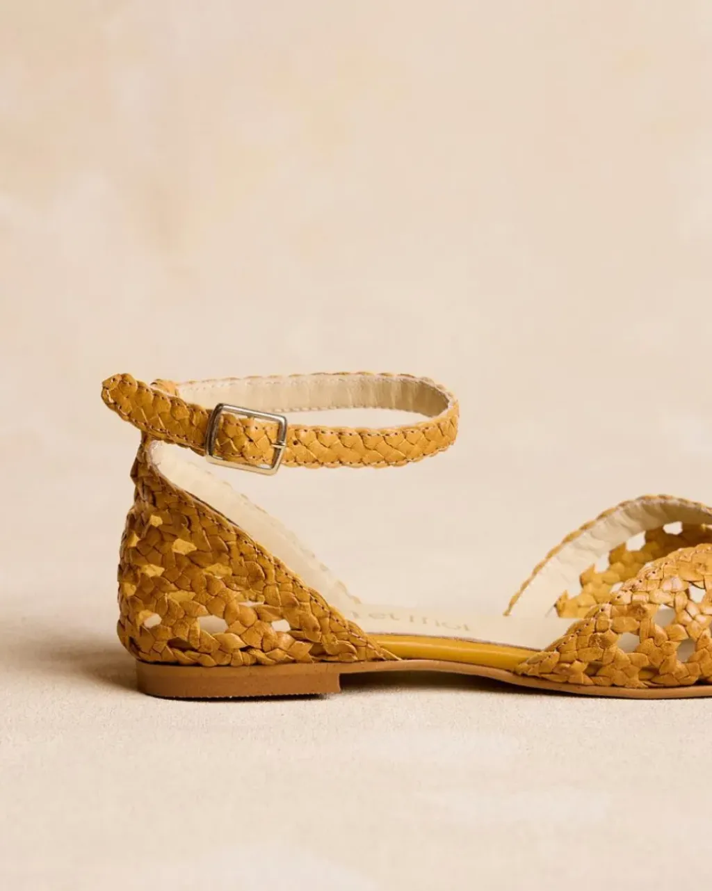 Polin et moi Sandalias|Trenzados*Sandalia Trenzada Asun ocre