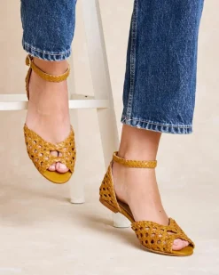 Polin et moi Sandalias|Trenzados*Sandalia Trenzada Asun ocre
