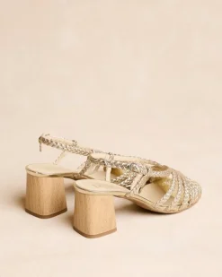 Polin et moi Sandalias|Trenzados*Sandalia Trenzada Galatea PLATA