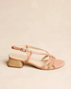 Polin et moi Sandalias|Trenzados*Sandalia Trenzada Tezza camel