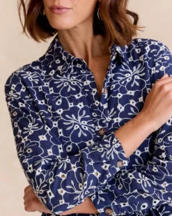 Polin et moi Maternidad|Vestidos Y Monos*Vestido Bordado Isa denim