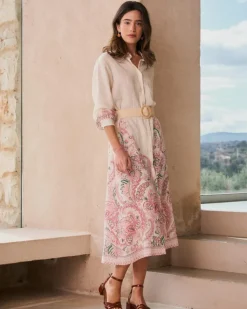Polin et moi Maternidad|Vestidos Y Monos*Vestido Camisero Basilia Crudo