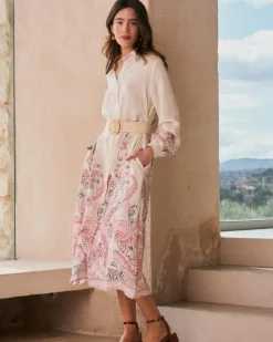 Polin et moi Maternidad|Vestidos Y Monos*Vestido Camisero Basilia Crudo