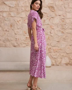 Polin et moi Maternidad|Vestidos Y Monos*Vestido Camisero Romelia buganvilla