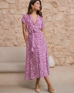 Polin et moi Maternidad|Vestidos Y Monos*Vestido Camisero Romelia buganvilla
