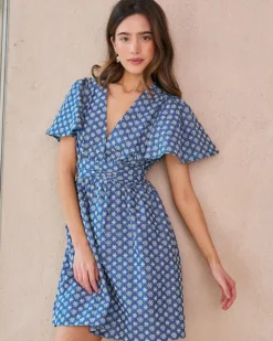 Polin et moi Vestidos Y Monos*Vestido Corto Bordado Naya DENIM