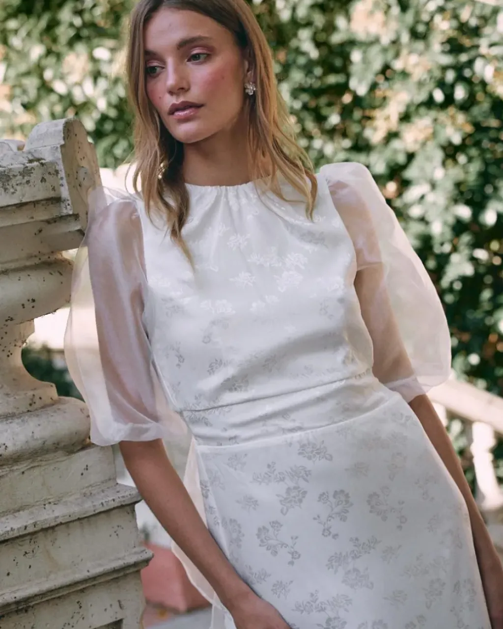Polin et moi Novia*Vestido de Novia Adelina blanco