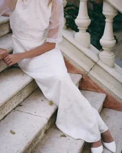 Polin et moi Novia*Vestido de Novia Adelina blanco