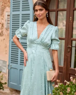 Polin et moi Maternidad*Vestido Escote Silvia Menta