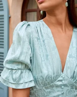 Polin et moi Maternidad*Vestido Escote Silvia Menta