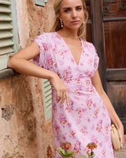 Polin et moi Maternidad*Vestido Estampado Bella Rosa