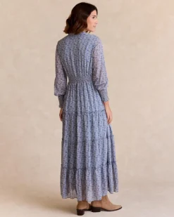 Polin et moi Maternidad|Vestidos Y Monos*Vestido Flores Azula Celeste