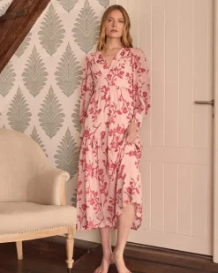 Polin et moi Maternidad|Vestidos Y Monos*Vestido Largo Bordados Sivia Rosa