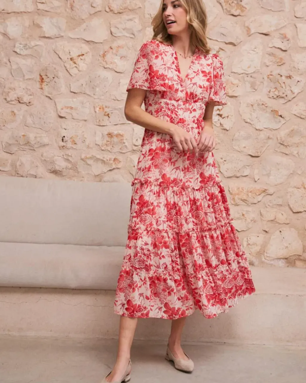 Polin et moi Maternidad|Vestidos Y Monos*Vestido Largo Grisselle coral