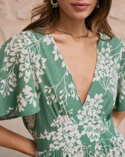 Polin et moi Vestidos Y Monos*Vestido Largo Olenka Verdeesmeralda