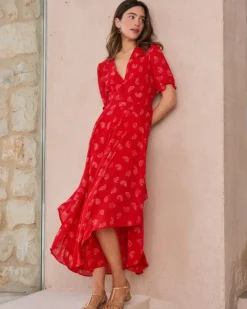 Polin et moi Vestidos Y Monos*Vestido Largo Vivienne ROJO