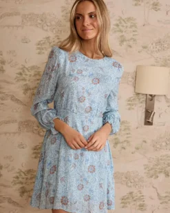 Polin et moi Vestidos Y Monos*Vestido midi flores Felicia denim