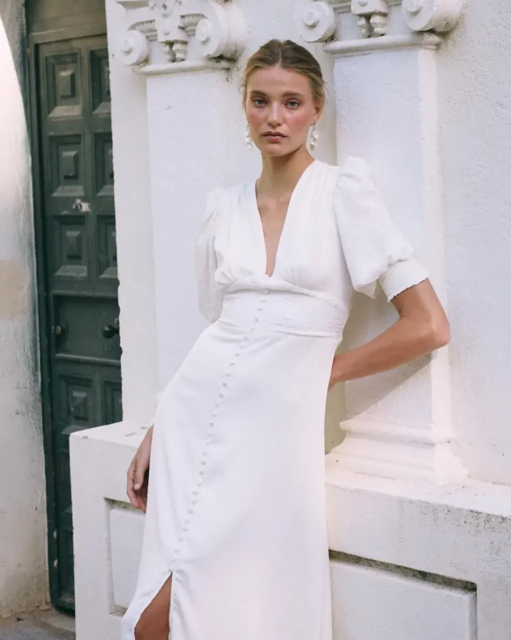 Polin et moi Novia*Vestido Novia Cala blanco