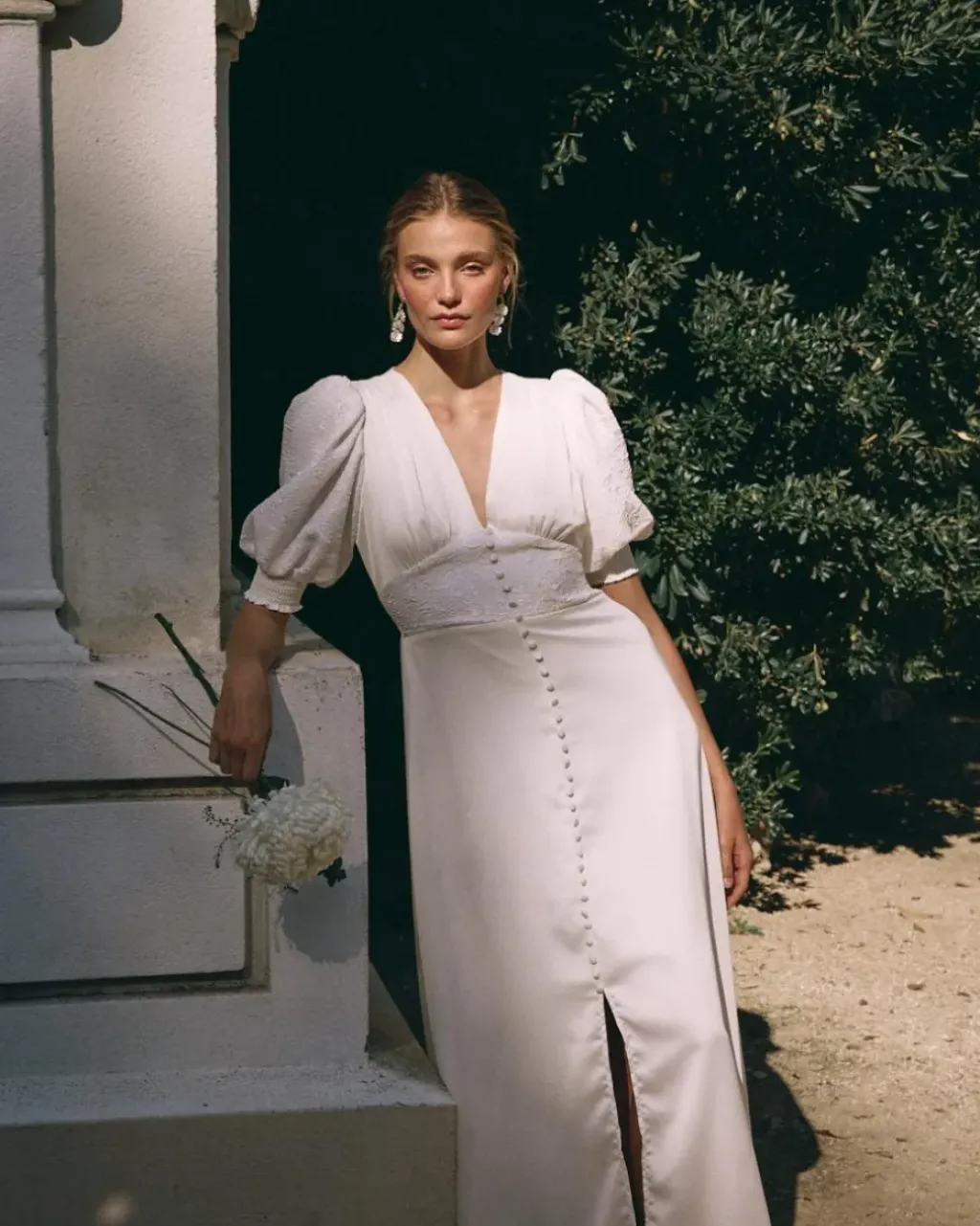Polin et moi Novia*Vestido Novia Cala blanco