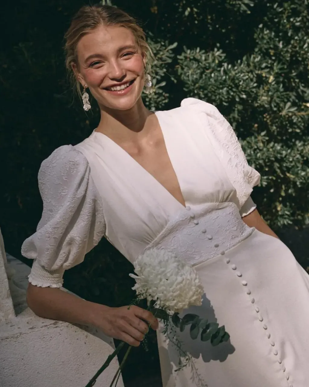 Polin et moi Novia*Vestido Novia Cala blanco