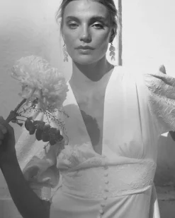 Polin et moi Novia*Vestido Novia Cala blanco