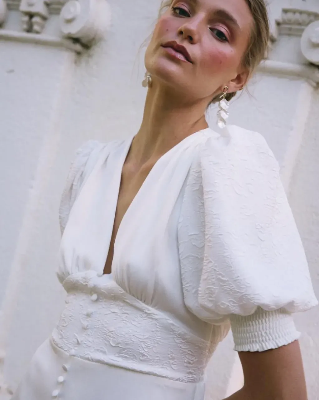 Polin et moi Novia*Vestido Novia Cala blanco