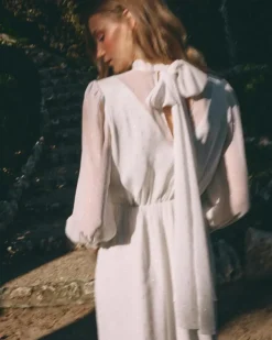 Polin et moi Novia*Vestido Novia Francisca blanco