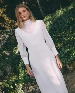 Polin et moi Novia*Vestido Novia Francisca blanco