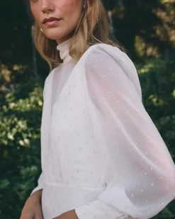 Polin et moi Novia*Vestido Novia Francisca blanco