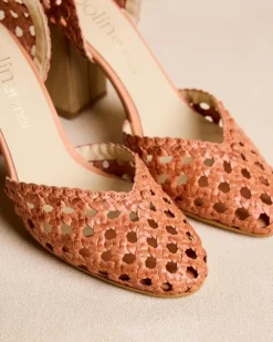 Polin et moi Zapatos De Tacón|Trenzados*Zapato Trenzado Calmia NARANJA