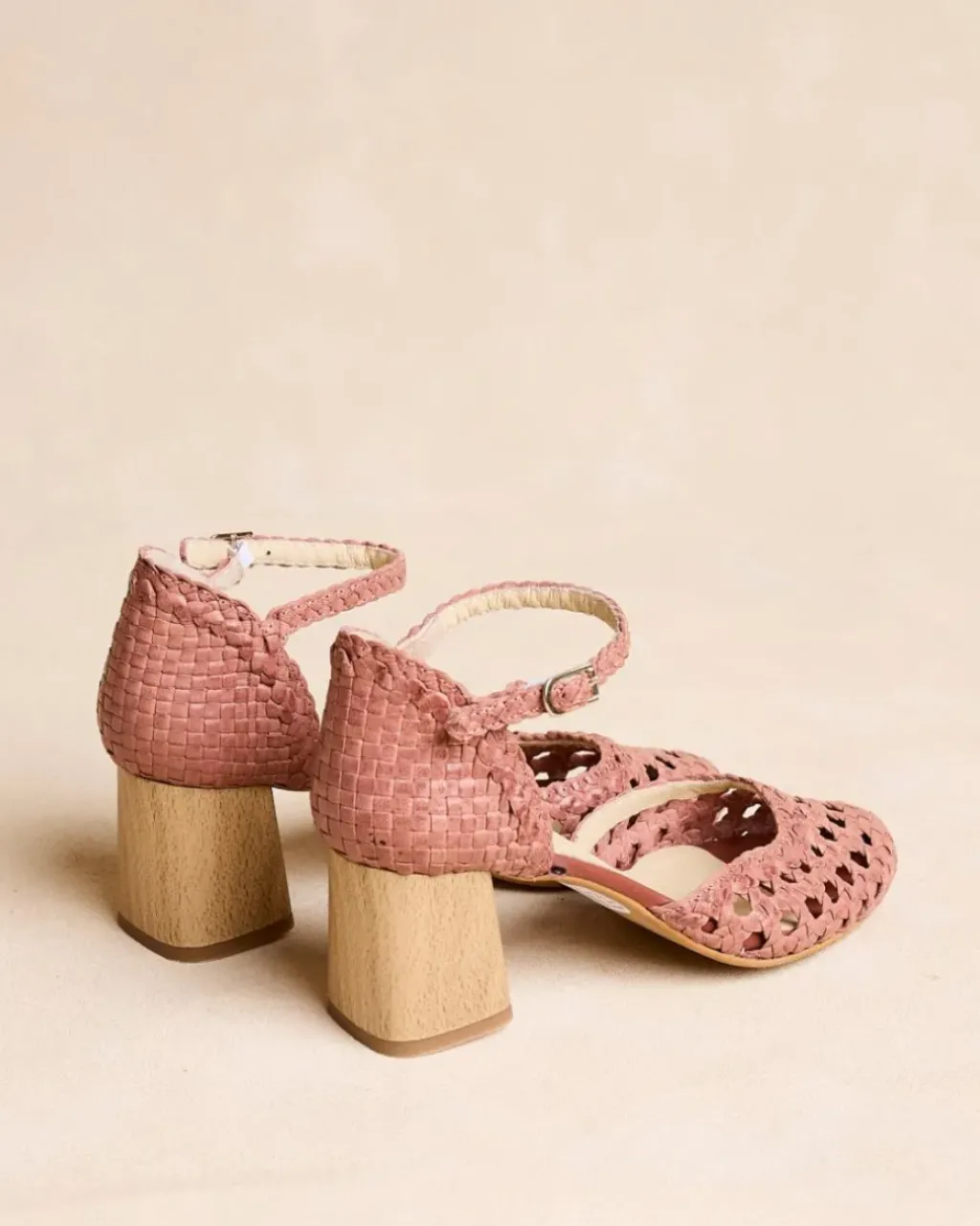 Polin et moi Trenzados|Zapatos De Tacón*Zapato Trenzado Mari Maquillaje